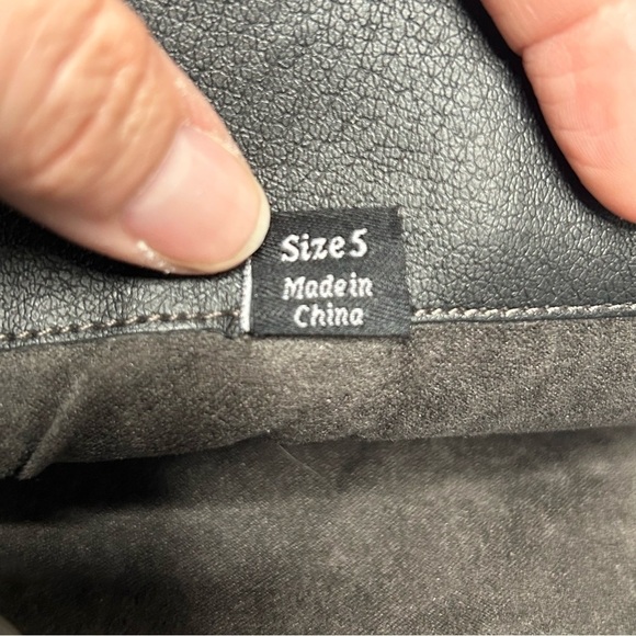 Dolce Vita OTK Gray Suede Stitched Western Over The Knee Boots - Picture 11 of 15